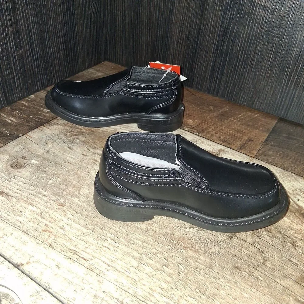 Deer Stags Toddler Brian Dress Comfort Slip-On Loafer Black Size 6TW
